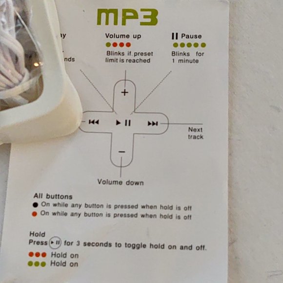 VINTAGE PORTABLE MP3 PLAYER NWOT - Picture 3 of 6